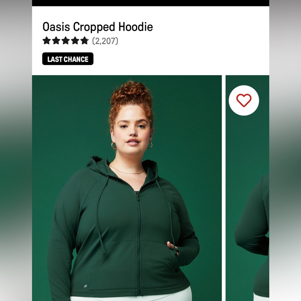Oasis Cropped Athletic Jacket